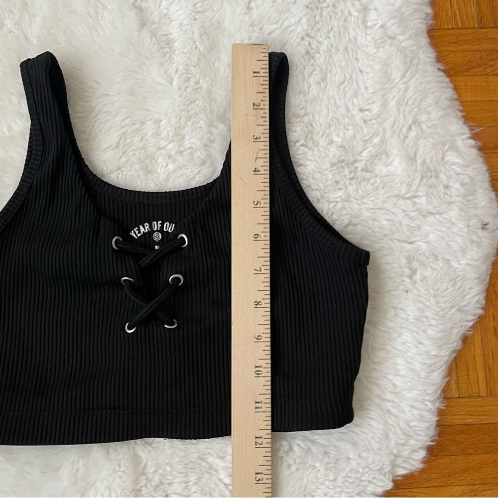 YEAR OF OURS Woman ribbed tank bra size medium - Picture 6 of 6